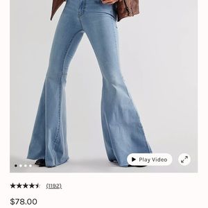 COPY - Free People flare jeans size 27